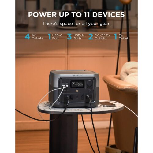 Ecoflow River 2 Max Portable Power Station can Charge Many Devices