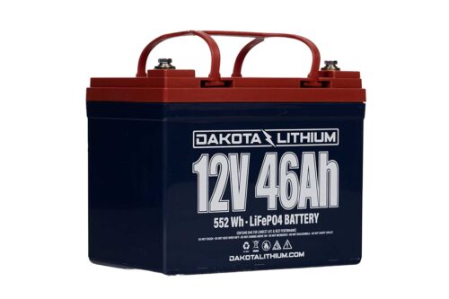 Dakota Lithium 12V 46Ah Lithium Battery with Deep Cycle Power