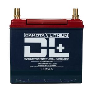12V 135 AH Starting Battery with Deep Cycle Performance