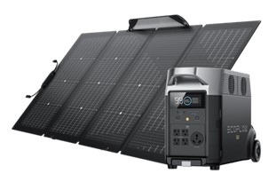 ECOFLOW Delta Pro and ECOFLOW 400 Watt Solar Panel