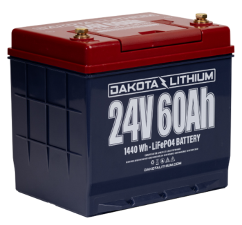 Dakota Lithium 24V 60Ah Trolling Motor Battery