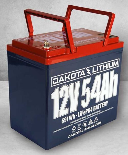 Dakota Lithium 12V 54AH LiFePO4 Battery