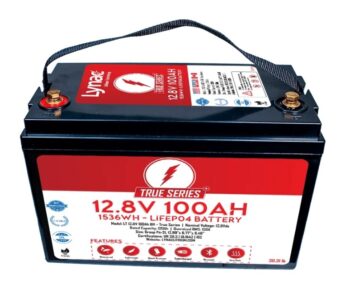 Lynac Lithium 12V 100Ah with Self Heating and Bluetooth