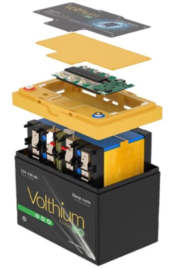 Volthium Lithium Engineering with Grade A Prismatic Cells and BMS by Texas Instruments