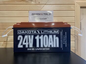 Dakota Lithium 24V 110AH Deep Cycle Battery
