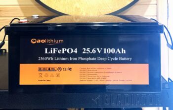 AOLithium 12V 100AH LiFePO4 Battery